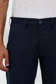 Bej Regular Düz Bermuda Şort thumbnail 7