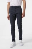 Bej Slim Fit Armürlü Kanvas Pantolon thumbnail 4