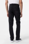 Siyah Regular Denim Pantolon thumbnail 6
