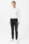 Siyah Süper Slim Fit Denim Pantolon thumbnail 1