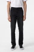 Siyah Regular Denim Pantolon thumbnail 2