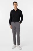 Antrasit Slim Fit Düz Jogger Pantolon thumbnail 1