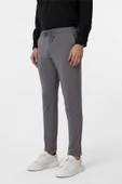 Antrasit Slim Fit Düz Jogger Pantolon thumbnail 3