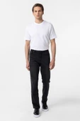 Siyah Regular Denim Pantolon thumbnail 1