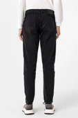 Siyah Regular Denim Pantolon thumbnail 8