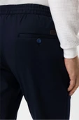 Lacivert Slim Fit Düz Pantolon thumbnail 5