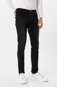 Siyah Slim Fit Denim Pantolon thumbnail 1