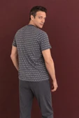 %100 Koton Pijama Takımı Uzun thumbnail 3