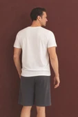 %100 Koton Pijama Takımı Şort thumbnail 3