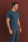 %100 Koton Pijama Takımı Uzun thumbnail 3