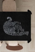 Silver Leopar Dokuma Leke Tutmaz Masa Örtüsü MSO356 thumbnail 1