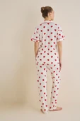 Luxury Ceket Yaka Pijama Takım thumbnail 3