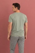 %100 Koton Pijama Takımı Uzun thumbnail 3