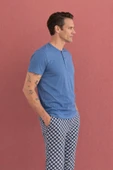 %100 Koton Pijama Takımı Uzun thumbnail 2