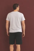 %100 Koton Pijama Takımı Şort thumbnail 3