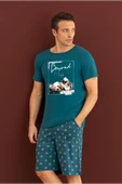 %100 Koton Pijama Takımı Şort thumbnail 1