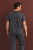 %100 Koton Pijama Takımı Uzun thumbnail 3