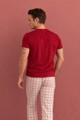 %100 Koton Pijama Takımı Uzun thumbnail 3
