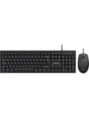 Kablolu Klavye Mouse Set Siyah Imk-376T thumbnail 1