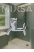 MİXSA Kısa Tekli Musluk Çevirmeli Duvardan thumbnail 3