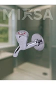 MİXSA Kısa Tekli Musluk Çevirmeli Duvardan thumbnail 2
