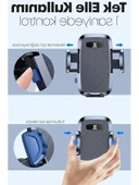 Vantuzlu Araç Telefon Tutucu - 2 Modlu Kullanım thumbnail 3