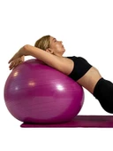 Pilates Topu 20+55 cm + Pompa - Anti-Burst Yapı thumbnail 2
