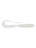 2.5" Clear Silver Glow Silikon Yem thumbnail 1