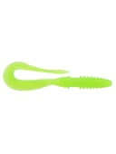 2.5" Silikon Yem - Şeffaf Chartreuse Glow Renk thumbnail 1