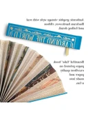 Kitap Şeklinde Dekoratif Yelpaze thumbnail 3