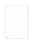 A5 Ebatında Kareli Spiralli Defter - 200 Sayfa thumbnail 2