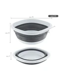 Katlanır Silikon Badya 10 Litre Kapasite thumbnail 3