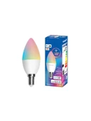 LED Akıllı Bluetooth Wi-Fi RGB Lamba - 4.9W E14 thumbnail 2