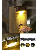 Güneş Enerjili Bahçe Led Lamba - 4'lü Set thumbnail 2
