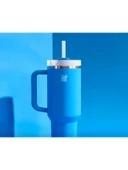 Pipetli Termos Bardak, Mavi, 0.89 Litre thumbnail 2