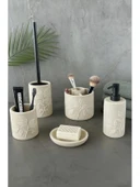 5 Parça Modern Banyo Seti - Poliresin Malzeme thumbnail 1