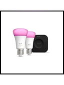 Renkli Akıllı Ampul 2'li Set - E27, 9W, Bridge Pro v3 Dahil thumbnail 2