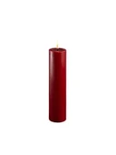 Bordo Renkli LED Mum, 5x20 cm thumbnail 1
