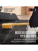 46 cm Uzunlukta Bambu Barbekü Fırçası thumbnail 2