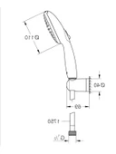 110 mm El Duşu Seti, 2 Akışlı thumbnail 3