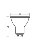 5W LED Spot Ampul - Sarı, GU10 Duy thumbnail 2