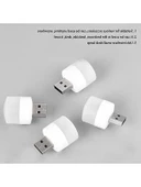 Mini LED USB Gece Işıkları, Sıcak Beyaz, 4 Adet thumbnail 3