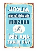 Ana Gibi Yar Olmaz Temalı Ahşap MDF Tablo thumbnail 1