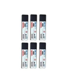 2.0mm 2B Kalem Ucu, 6 Adetli Siyah Set thumbnail 3