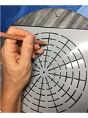 Teknik Şablon 20 cm x 20 cm Ölçülerinde thumbnail 1