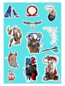 God Of War Sticker Seti thumbnail 1
