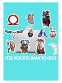 God Of War Sticker Seti thumbnail 2