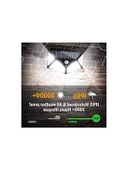 4 Adet Solar Hareket Sensörlü Bahçe Aydınlatma Lambası thumbnail 3