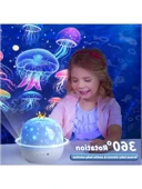 Yıldız Projeksiyon Gece Lambası, 3 LED Modlu, Dekoratif thumbnail 2