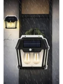 Hareket Sensörlü Güneş Enerjili Lamba, 3 Modlu thumbnail 3